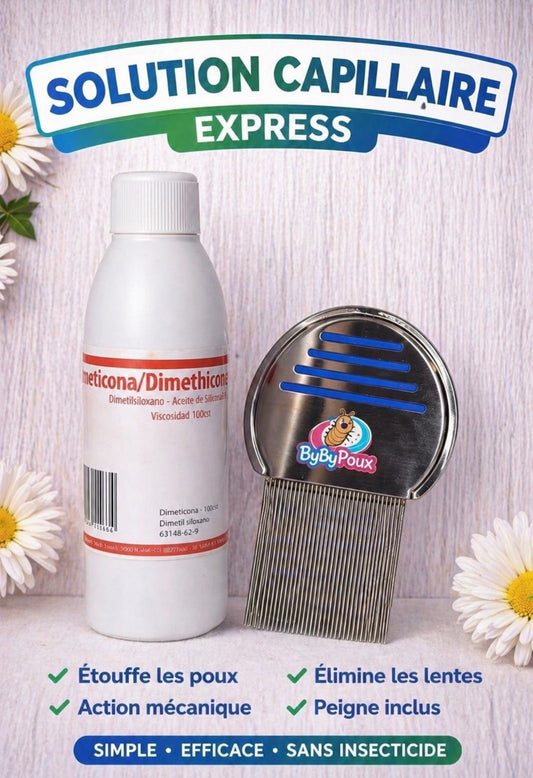 Diméthicone + Peigne professionnel